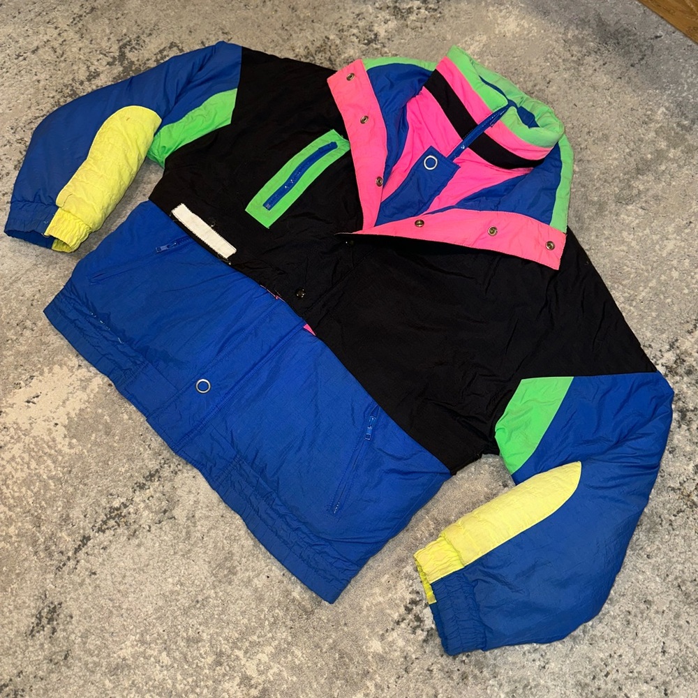 80s 90s Vintage Men’s Puffer Jacket